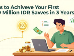 Tips Mencapai Target Tabungan 100 Juta Pertama dalam 3 Tahun